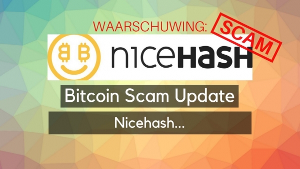 Bitcoin Scam Update: Nicehash... gehacked of moedwillig gestolen?